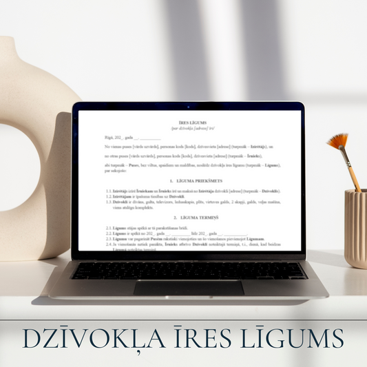 Pieņemšanas-nodošanas akts pie īres līguma